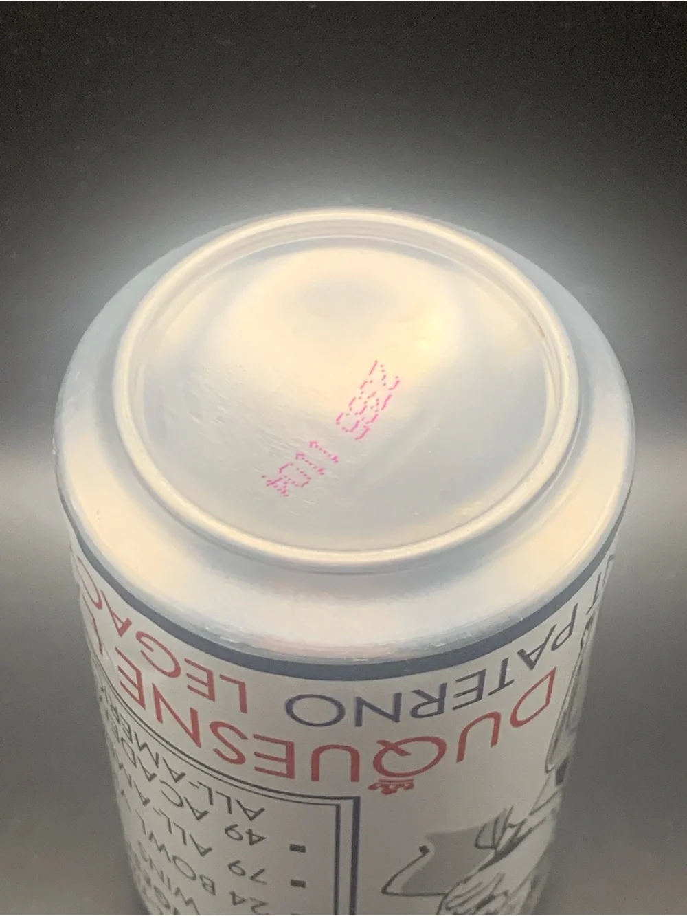 Vintage Beer Can Duquesne Lager Paterno Legacy Series Tab Empty Aluminum Can